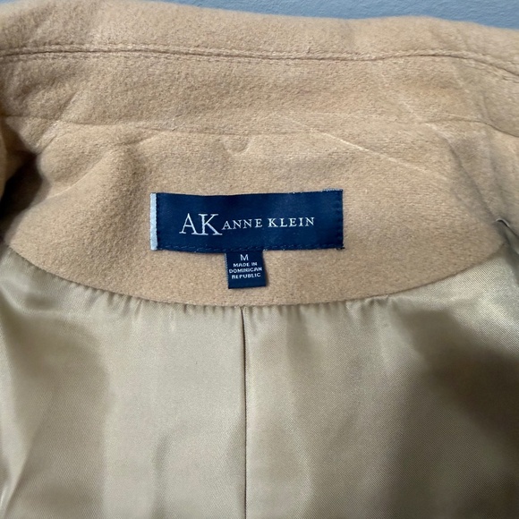 Anne Klein Wool with 4 Button Front Camel Size M - Picture 12 of 16